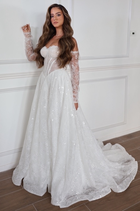 שמלת כלה מחוכית