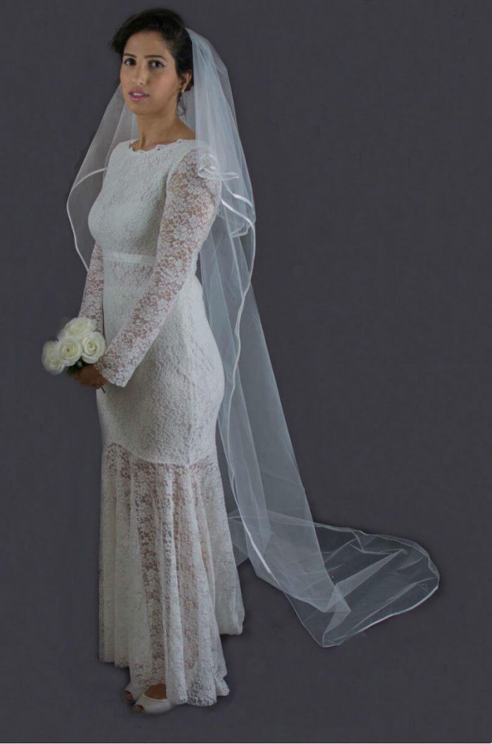 הינומה ארוכה לכלה