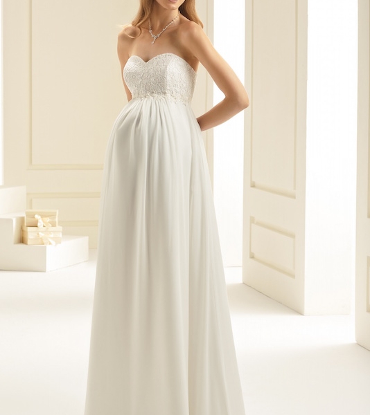 שמלת כלה בהריון דגם V1