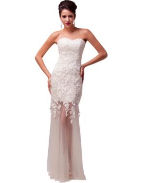 שמלות כלה סטרפלס